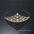 Tiara de princesa de joyas de cabello de moda